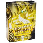 Dragon Shield Matte 60 Sleeves JapaneseSize - Yellow/Amarelo