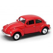 Miniatura - 1:64 - Volkswagen Fusca Beetle Hard Top - California Minis - Welly