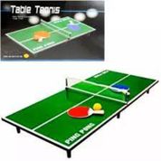 MESA DE PING PONG INFANTIL COM RAQUETES E BOLINHA PORTATIL JOGO TENIS DE MESA 90CM DESMONTAVEL 90CM COMPLETO