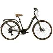 Bicicleta Groove Urban ID 21v aro 700c Verde Oliva Quadro 15