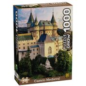 Quebra Cabeça - 1000 Peças - Castelo Medieval - Grow