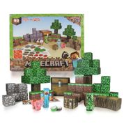 Conjunto Minecraft - Papercraft - Deluxe - Multikids