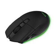 Mouse Gamer USB Greatek 16000DPI 8 Botões Greatek Sensor Pixart, RGB - Artemis