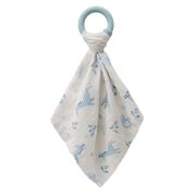 NANINHA ESTAMPADA  COM MORDEDOR ARGOLA -  AZUL
