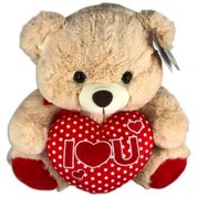 Urso de Pelúcia I LOVE YOU 33 Cm Fizzy Toys