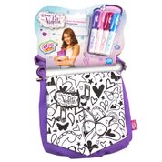 Bolsa Mini Bandoleira Infantil para Colorir - Disney Violetta - Toyng