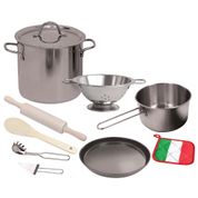 Conjunto Chef de Cozinha - Cookware - 10 Peças - New Toys