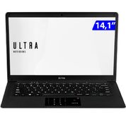 Notebook ULTRA 14.1P CEL-N4020 4GB 120GBSSD Linux - UB233 Preto Bivolt