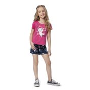 Conjunto Estampa Relevo Menina Malwee Kids