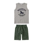 Conjunto Western Malwee Kids