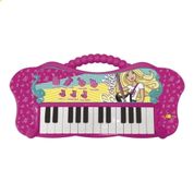 Teclado Musical da Barbie com MP3 Player - Fun Divirta-se