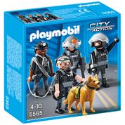 Playmobil City Action - Equipe de Polícia Tática - 5565