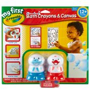 Giz de Cera e Painel para Banho - My First - Crayola