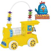 Trem Piui Piui da Galinha Pintadinha Amarelo Monte Libano 0350