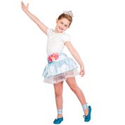 Fantasia Infantil - Princesas Disney - Kit Cinderela Bailarina - Regina Festas