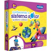 Quebra-Cabeça Grandão - Conhecendo o Sistema Solar - 120 Peças - Toyster