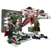 Playset para Montar - Avengers - 48 Peças - Blueprints - Disney