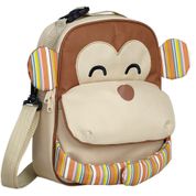 Mochila de Passeio - Macaquinho Marrom - KaBaby