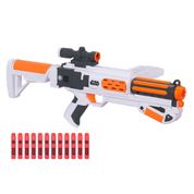 Lançador de Dardos Nerf - Star Wars VII - First Order Stormtrooper Deluxe Blaster - Hasbro - Disney