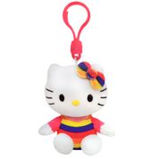 Pelúcia Chaveiro - Beanie Boops Clip - Hello Kitty Cupcake - DTC