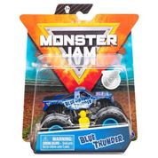 Miniatura - 1:64 - Monster Truck Blue Thunder -  Monster Jam