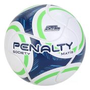 Bola De Futebol Society Penalty Matís IX - Branco e Verde