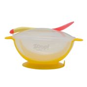 KIT ALIMENTAÇÃO BABY - BOWL COM TAMPA E COLHER TERMOSENSÍVEL