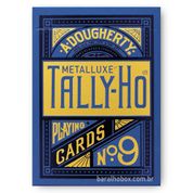 Baralho Tally-Ho Metalluxe Blue