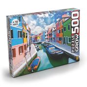 Quebra-Cabeça 500 Peças - Canal de Burano