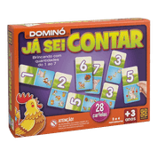 Jogo Dominó Já Sei Contar - Grow