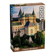 Quebra-Cabeça 1000 Peças - Castelo Medieval - Grow