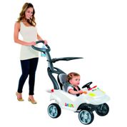 Carrinho de Passeio - Smart Baby Plus - Branco Perolado - Bandeirante