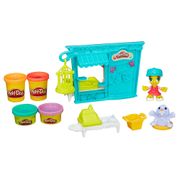 Playset e Massa de Modelar - Play-Doh Town - Tenda de Mascotes Pet Shop - Hasbro