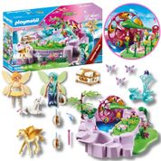 Playmobil Fairies Lago Mágico Fadas De Cristal 115 Pçs 70555