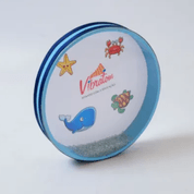 Pandeiro 25cm Efeito Oceano - Vibratom - Musicalização