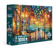 Quebra-Cabeça - 1000 Peças - Game Office - Leonid Afremov - Som da Chuva - Toyster