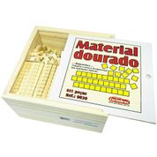 Material Dourado de Madeira 611 peças  - Conceitos Matemáticos