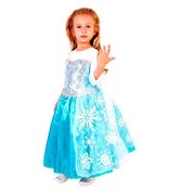 Fantasia Elsa Frozen infantil Premium Detalhada G 9 - 12