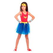 Fantasia Mulher Maravilha Infantil Dress Up