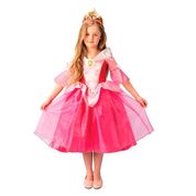 Fantasia Princesa Aurora (Bela Adormecida) Infantil Luxo Completa P 3 - 4