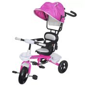 Triciclo Infantil com Capota BW084RS - Rosa