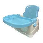 Cadeirinha de Alimentação Portátil Bebê Booster BW096AZ - Azul