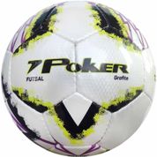 BOLA DE FUTSAL CRYSTAL MICROFIBER PT/AMC/RX