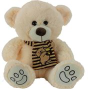 PELUCIA URSO COM CACHECOL 28CM