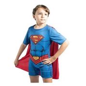 Fantasia Infantil Superman Tamanho M - Novabrink