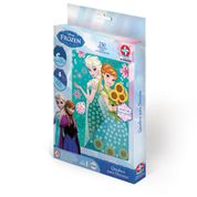 Conjunto de Artes e Atividades - Quadros Decorativos - Disney Frozen - Estrela