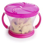 Porta Biscoitinhos Rosa 250g Munchkin