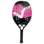 Raquete de Beach Tennis Classic Full Carbon Rosa VG Plus