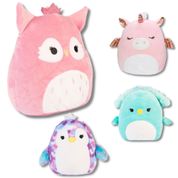 Pelúcia Squishmallows 36 cm Bichinho Fofo Antialérgico Sunny