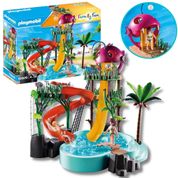 Playmobil Family Fun Aqua Park Com Escorregador 70609 Sunny